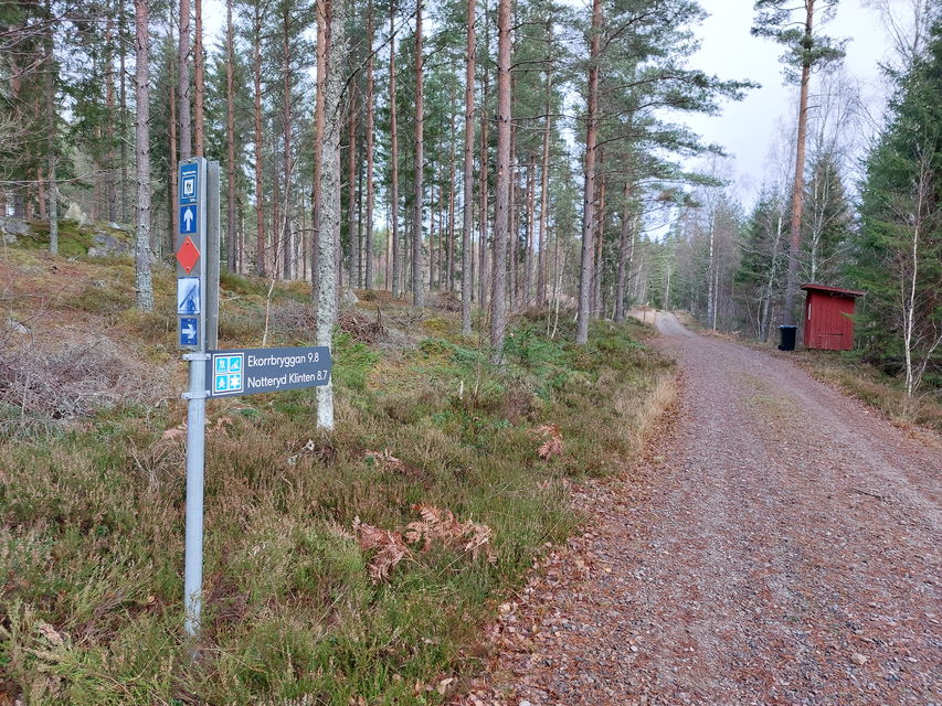 Vägvisning för vandringsled