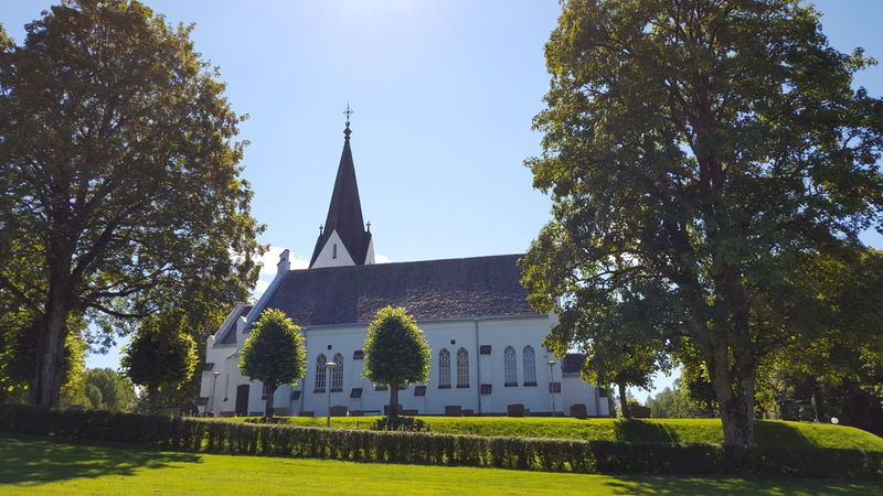 The new and old church of Edsleskog