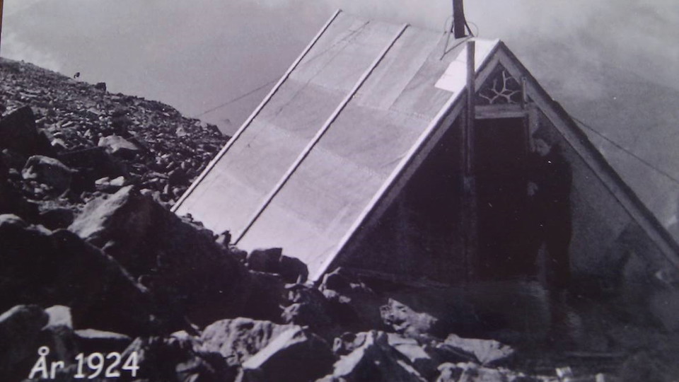 1924-års toppstuga.