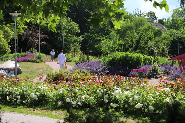 Skansparken och Rosenträdgården