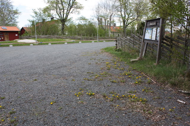 Parkeringsplats, Gräsö gård