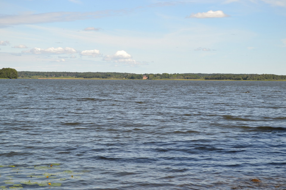 Utblick över Fysingen från Kärleksudden.