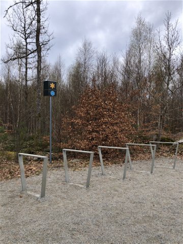 Cykelparkering (Trollberget), Åsnens nationalpark