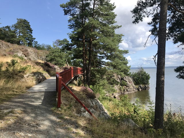 Strandpromenaden i Lidköping