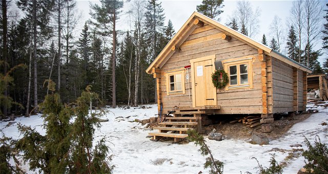 Overnight cabin, Skrattabborrtjärn