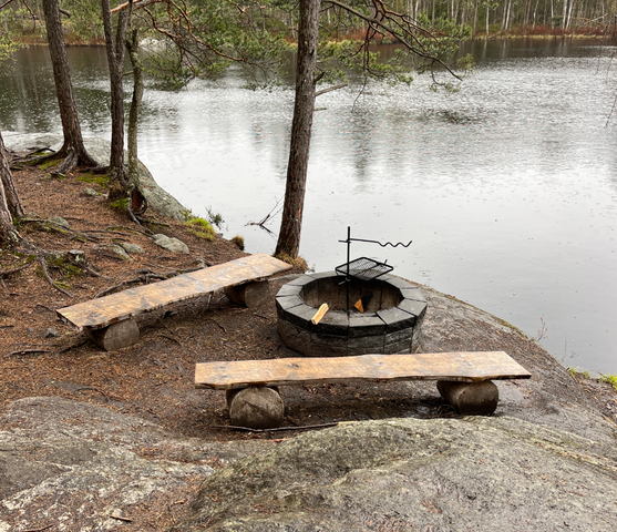 Eldplats Krokträsken Skarpnäs
