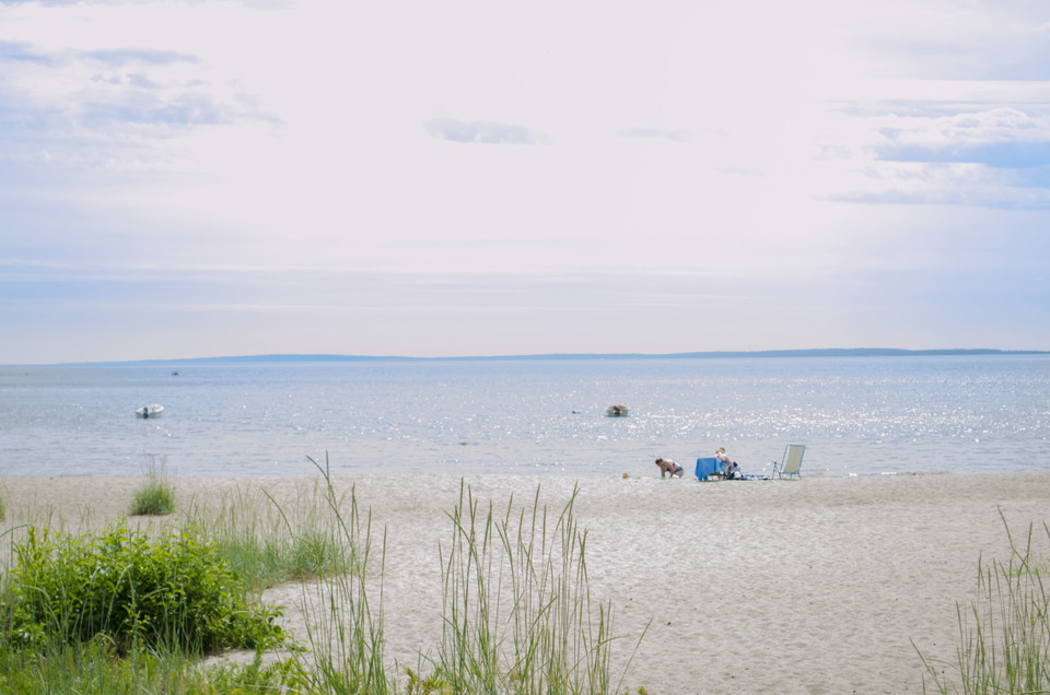 Bänkåsvikens sandstrand