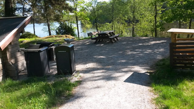 Grillplats Gladövy Vindskyddet