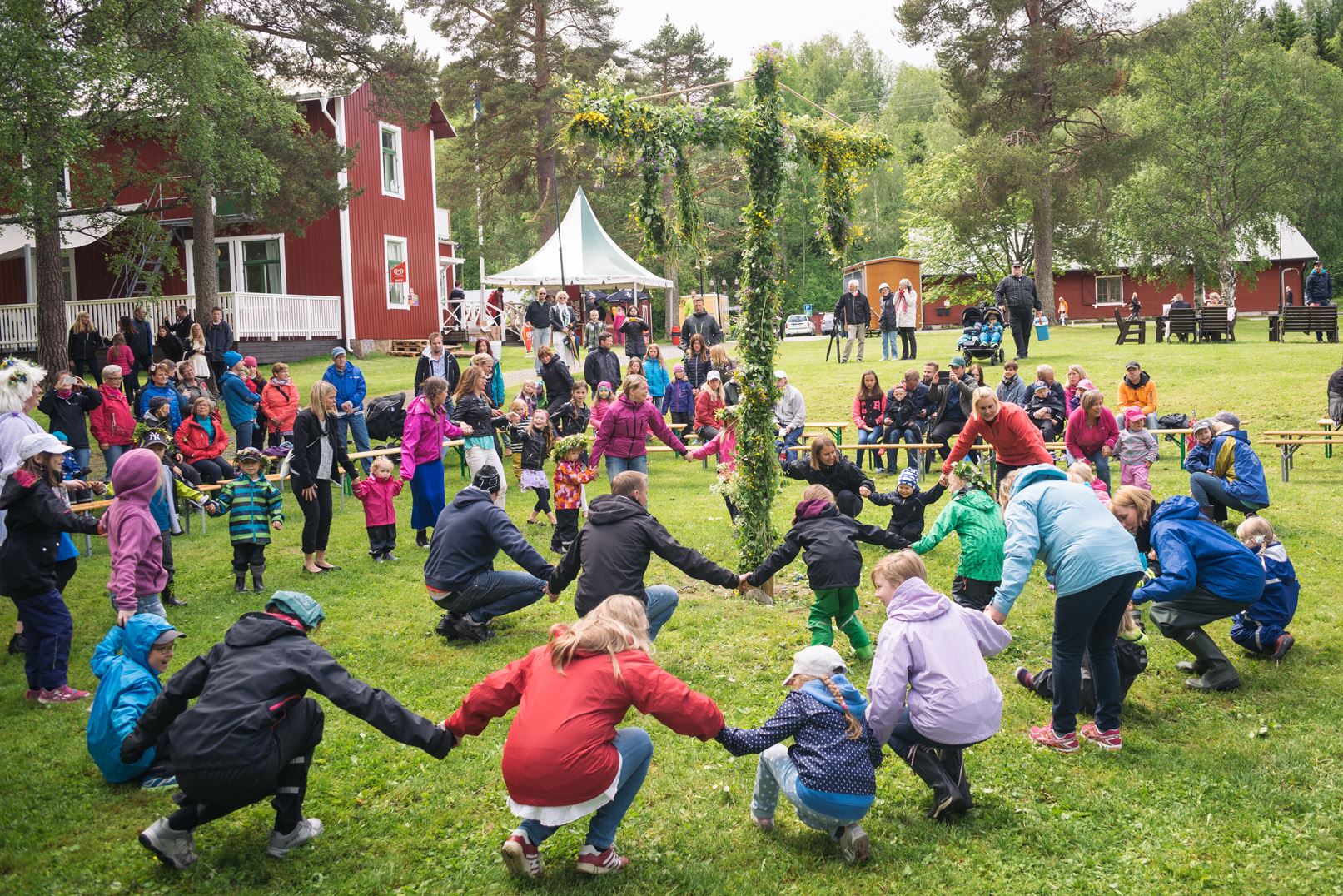 Midsommar på Umeå Energicentrum
