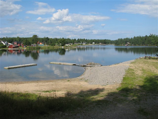 Saltharsfjärden badplats