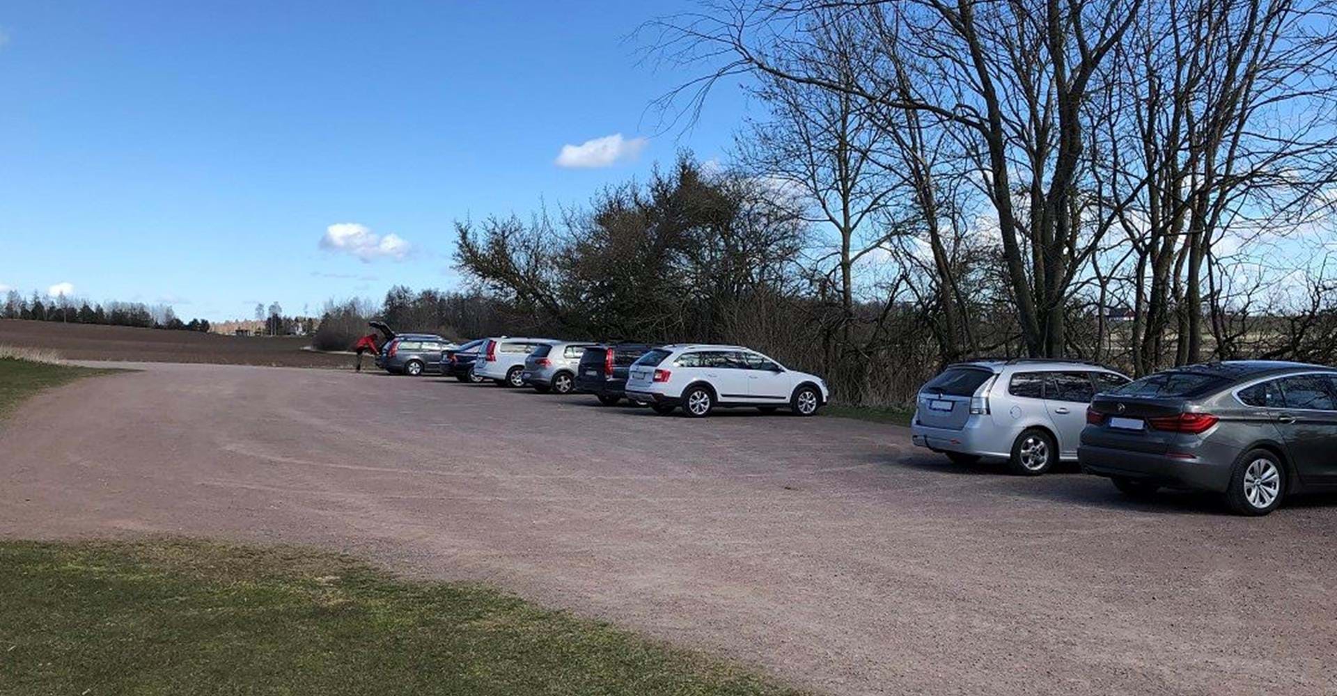 Parkering vid Alvastra klosterruin
Etapp: Omberg runt
Ödeshög