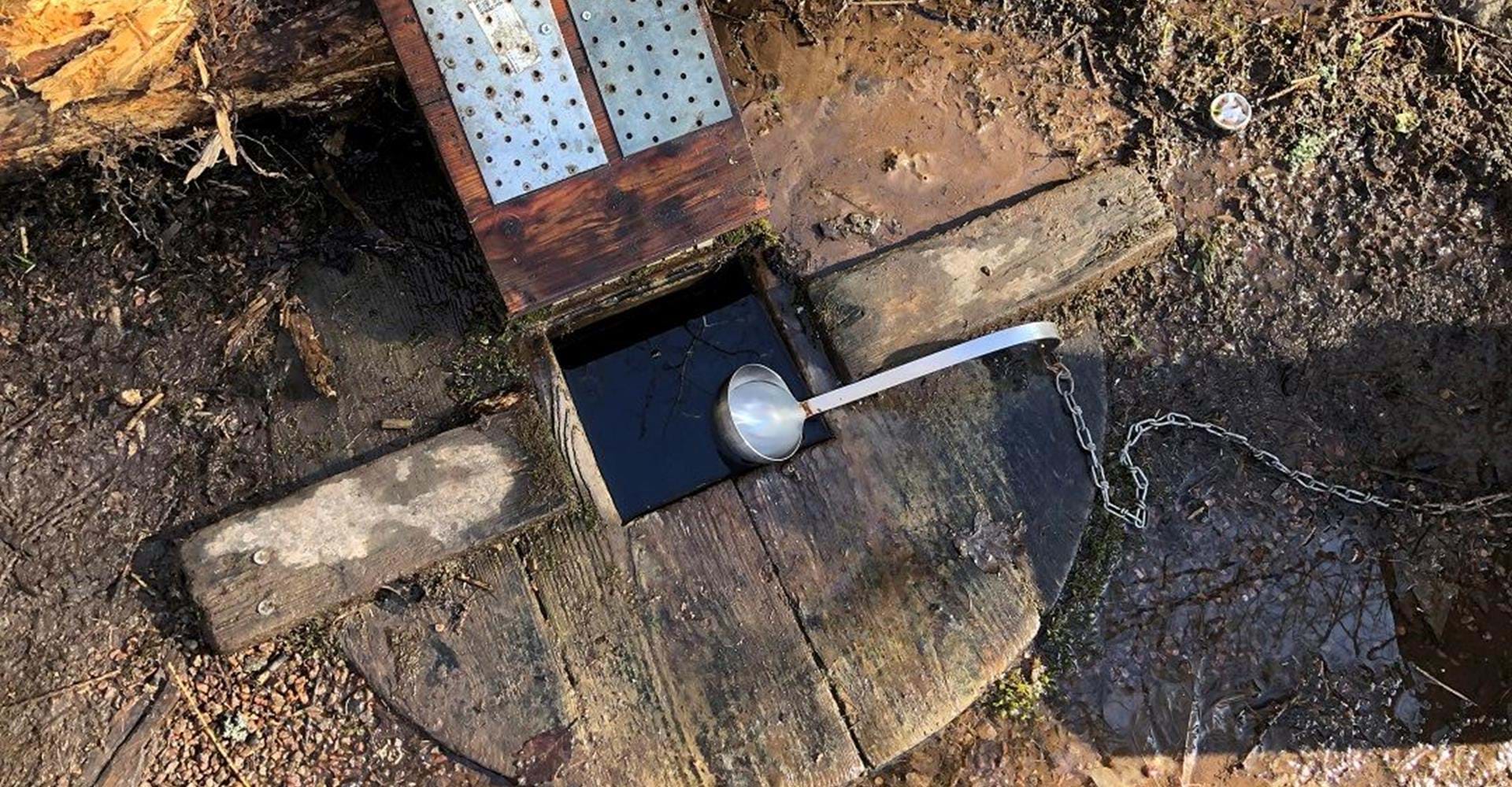 Hälle källor. 
Etapp: Omberg runt. 
Ödeshög
