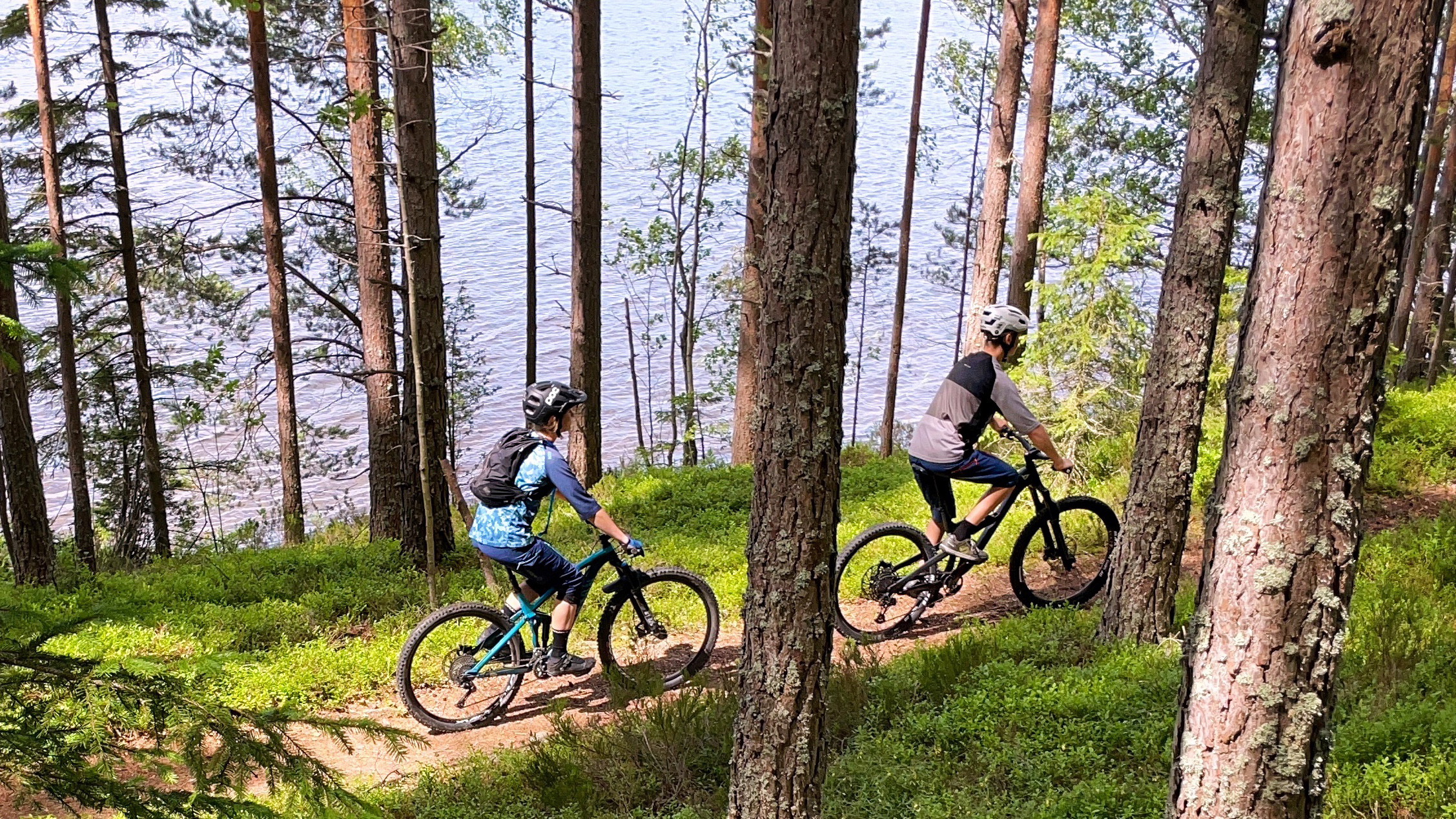 Skinnskatteberg - Skärsjön runt - MTB Blå