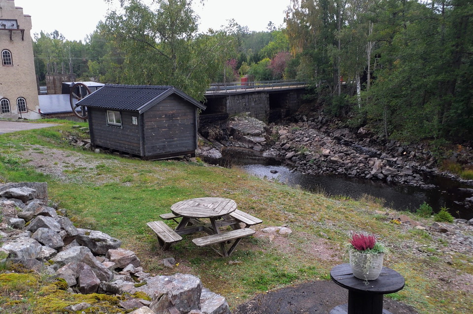 Rastplats vid Uvafors kraftstation