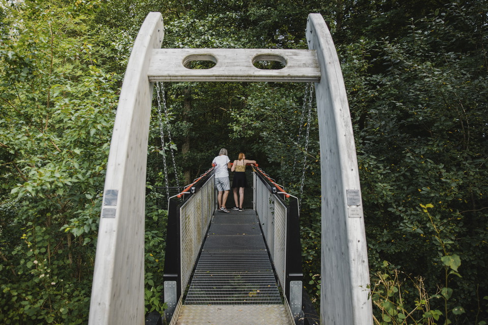 Upptäck spännande besöksmål längs vägen, som Skywalk över Bergaravinen i Lagan