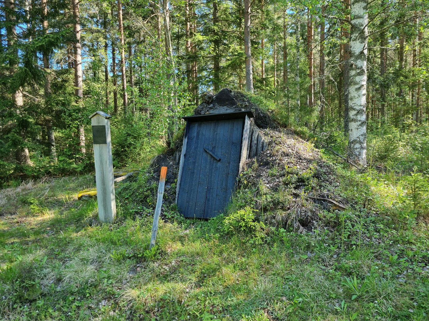 Kolarkoja, nyuppförd 1967.