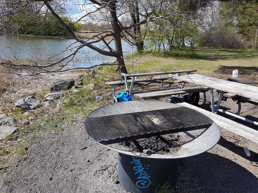 Grillplats Boholmen. Foto Lidingö stad.
