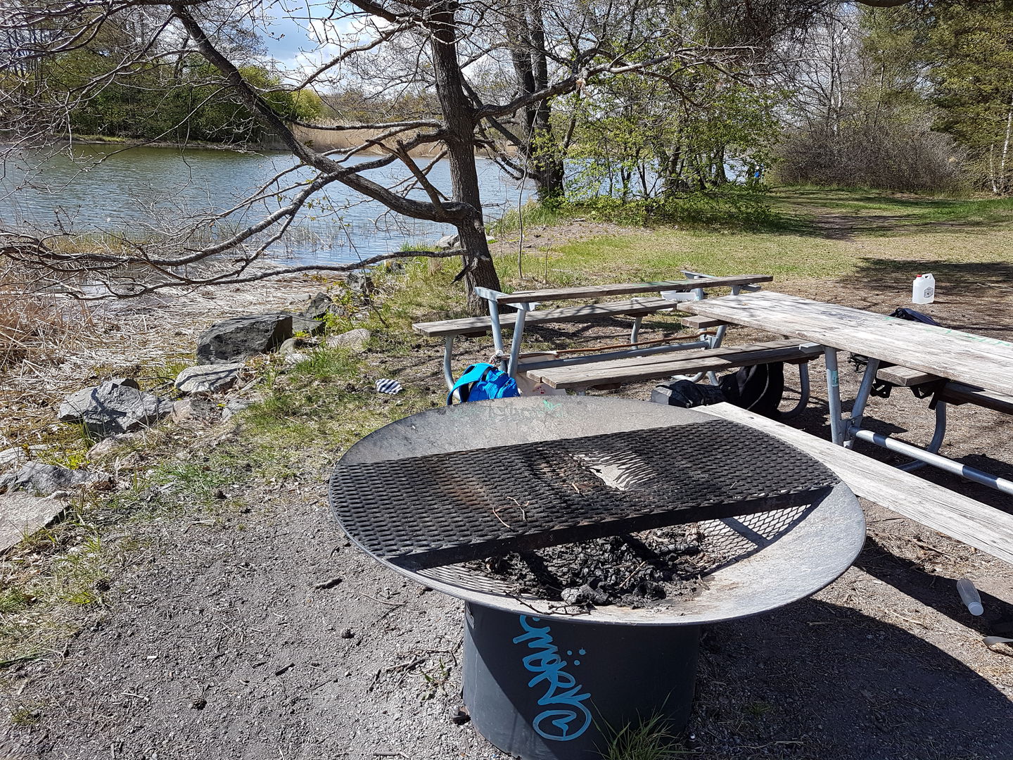 Grillplats Boholmen. Foto Lidingö stad.