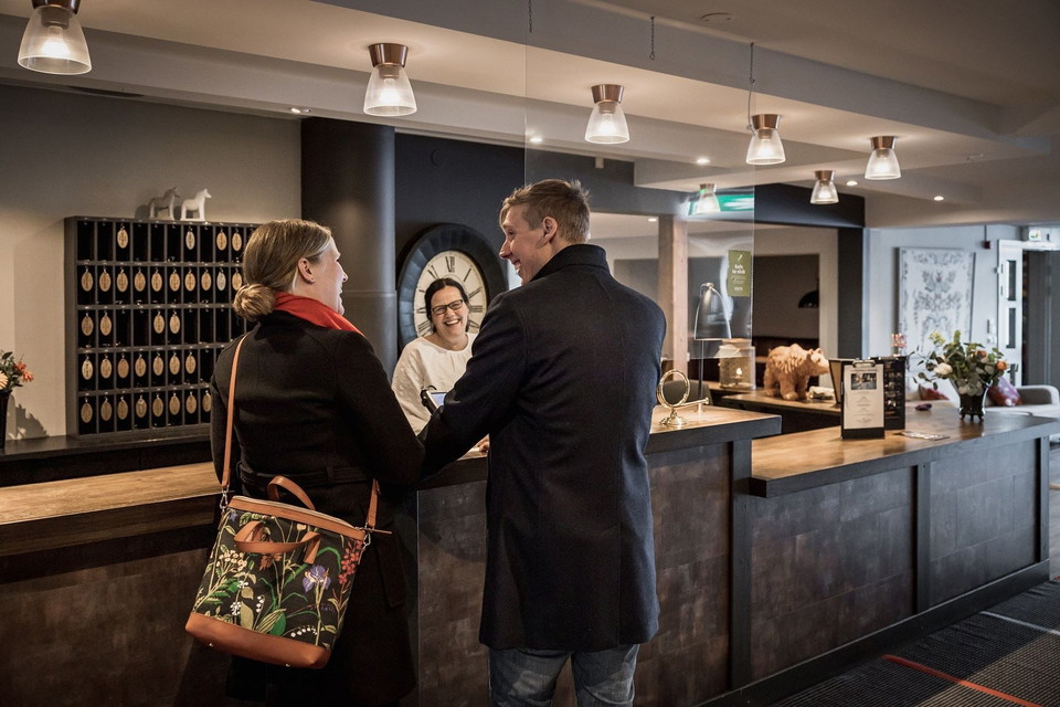 Gyllene-Hornet-receptionen.