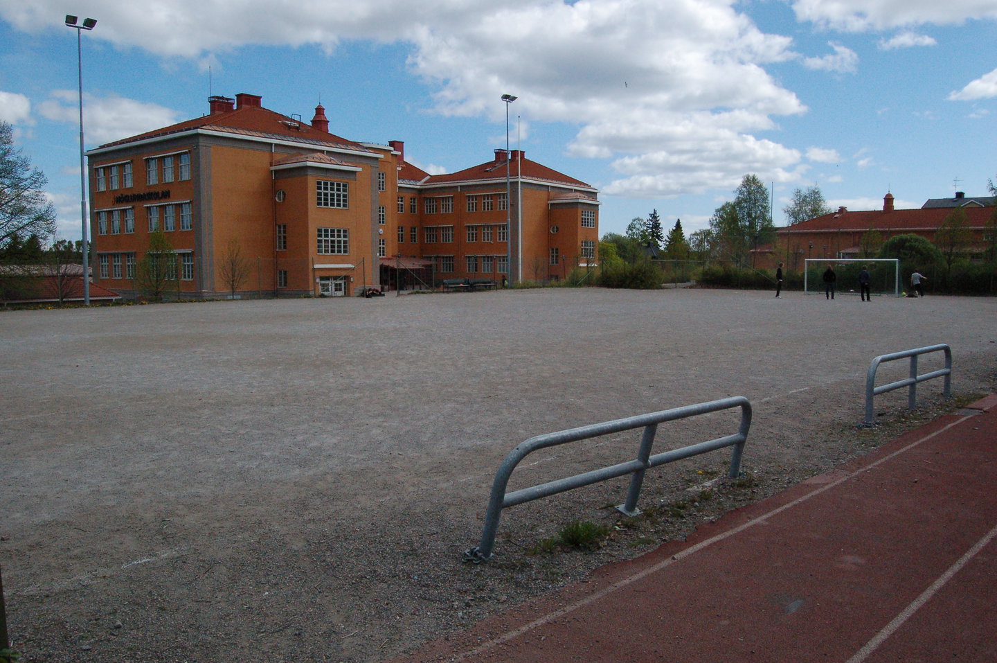 Grusplan vid Höglunda skola