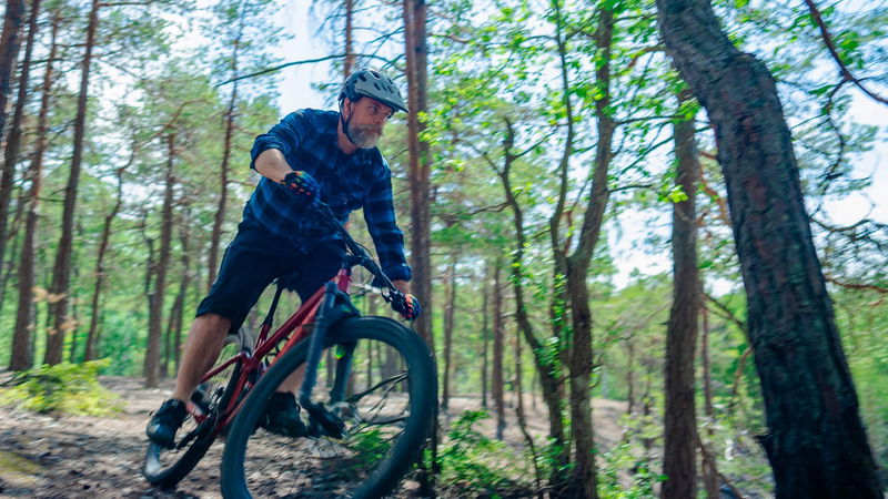 Sala — Knektleden mountain biking trail (MTB Red)