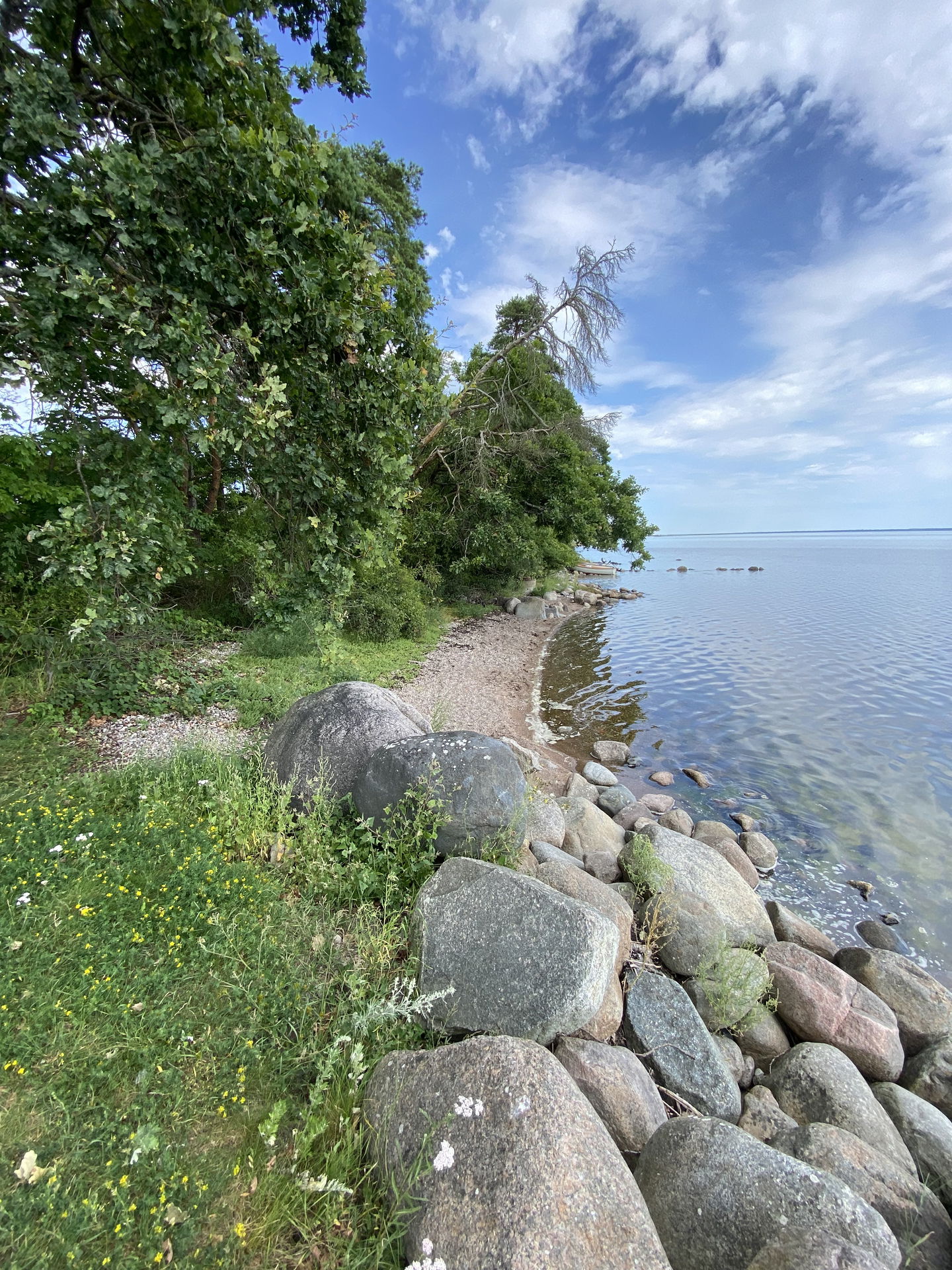 Liten sandstrand