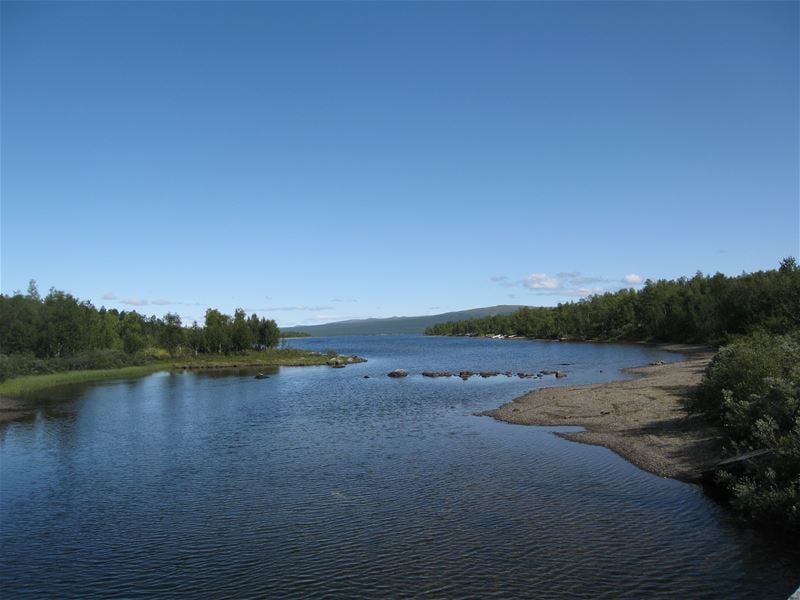 Biellojaure och led till Ammarnäs