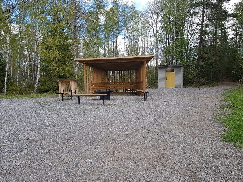 Tillgänglig rastplats på Kärsö. Foto: Anders Andrae