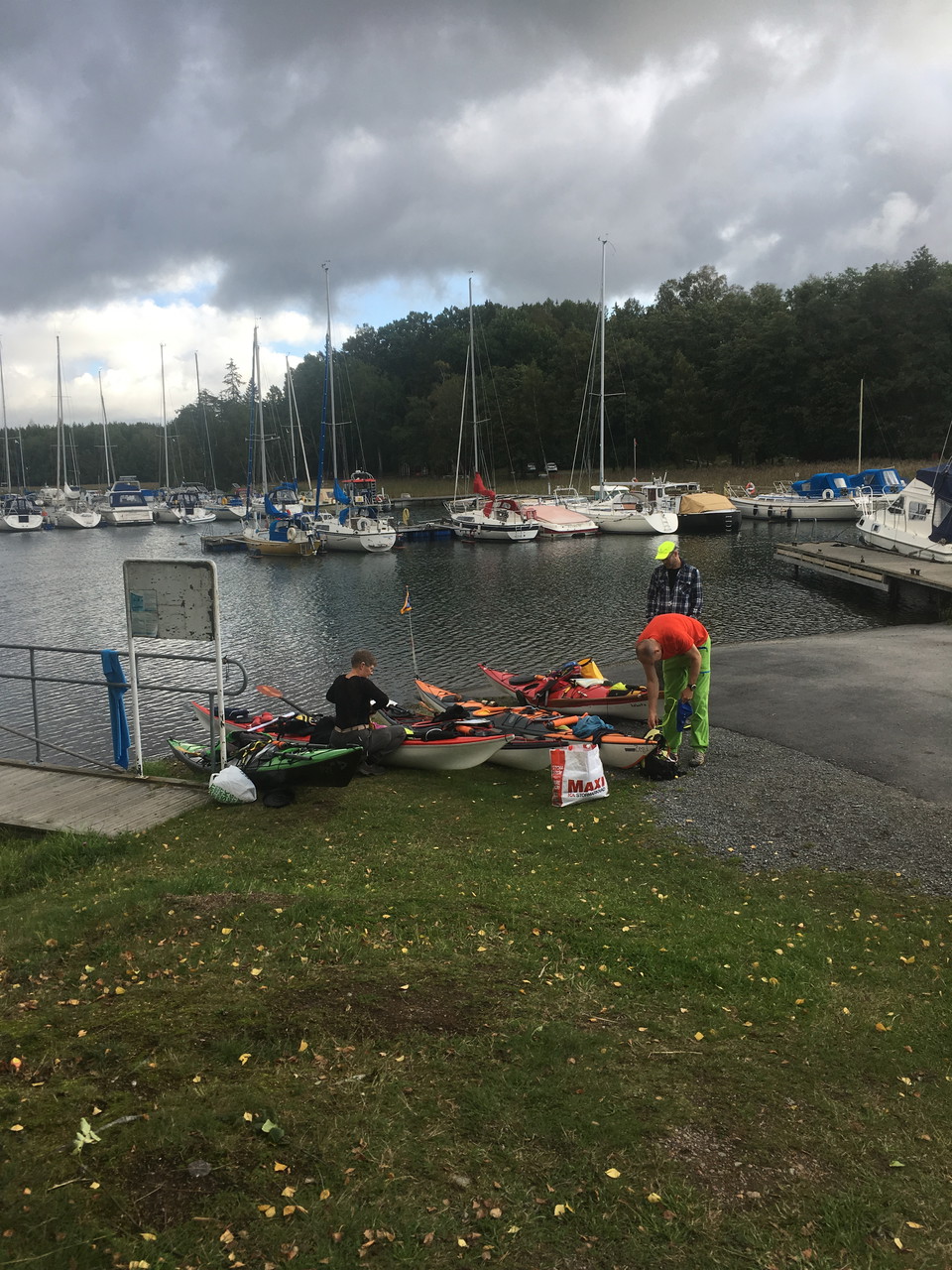 Båtramp Aspa Båtklubb - foto: Kersti Beck Larsson