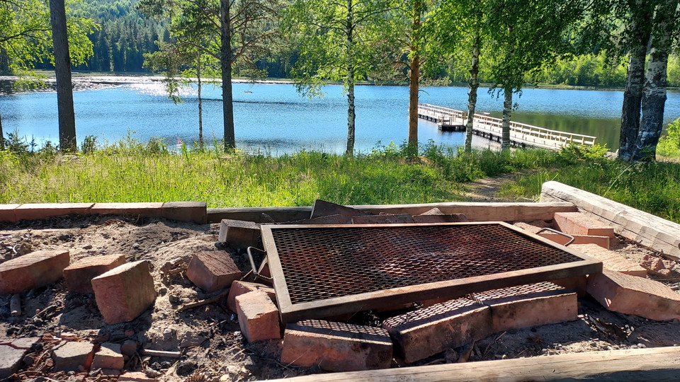 Grillplats vid Kramstatjärn