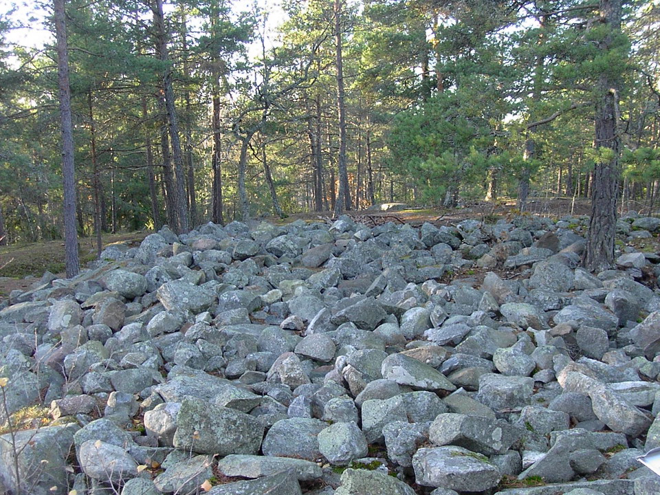 Gravröse Rudboda. Foto Lidingö stad.