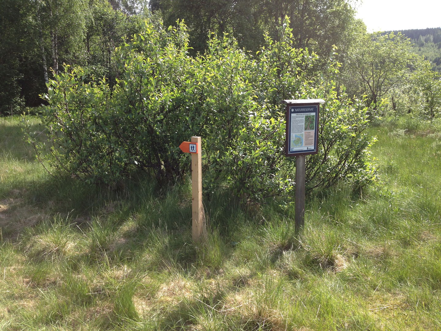 Information om reservatet.