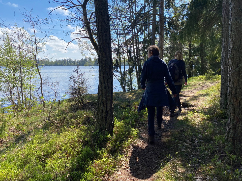 Vandring utmed Stordammen