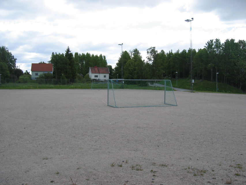 Grusplan vid Ljustadalens IP