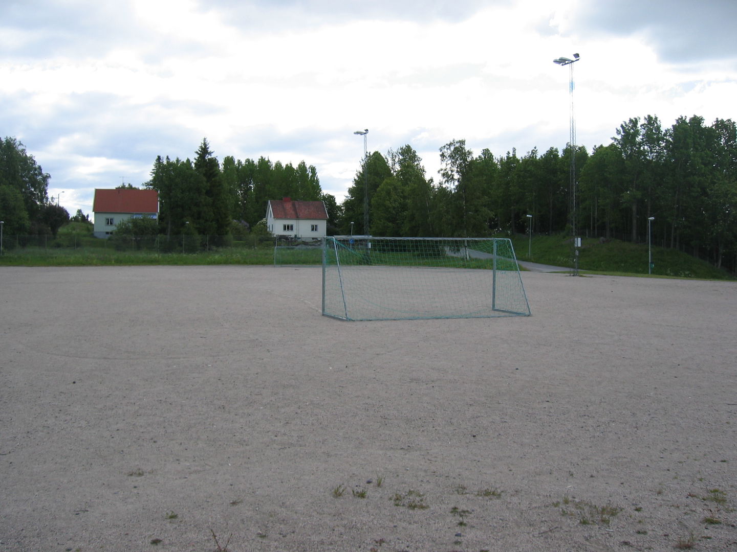 Grusplan vid Ljustadalens IP