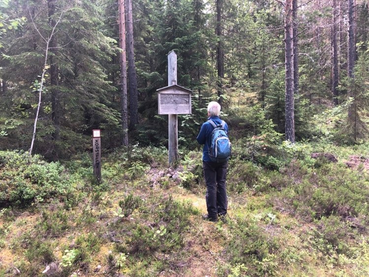 Korstallen mellan Bjuråkers Ramsjö och Ytterhavra