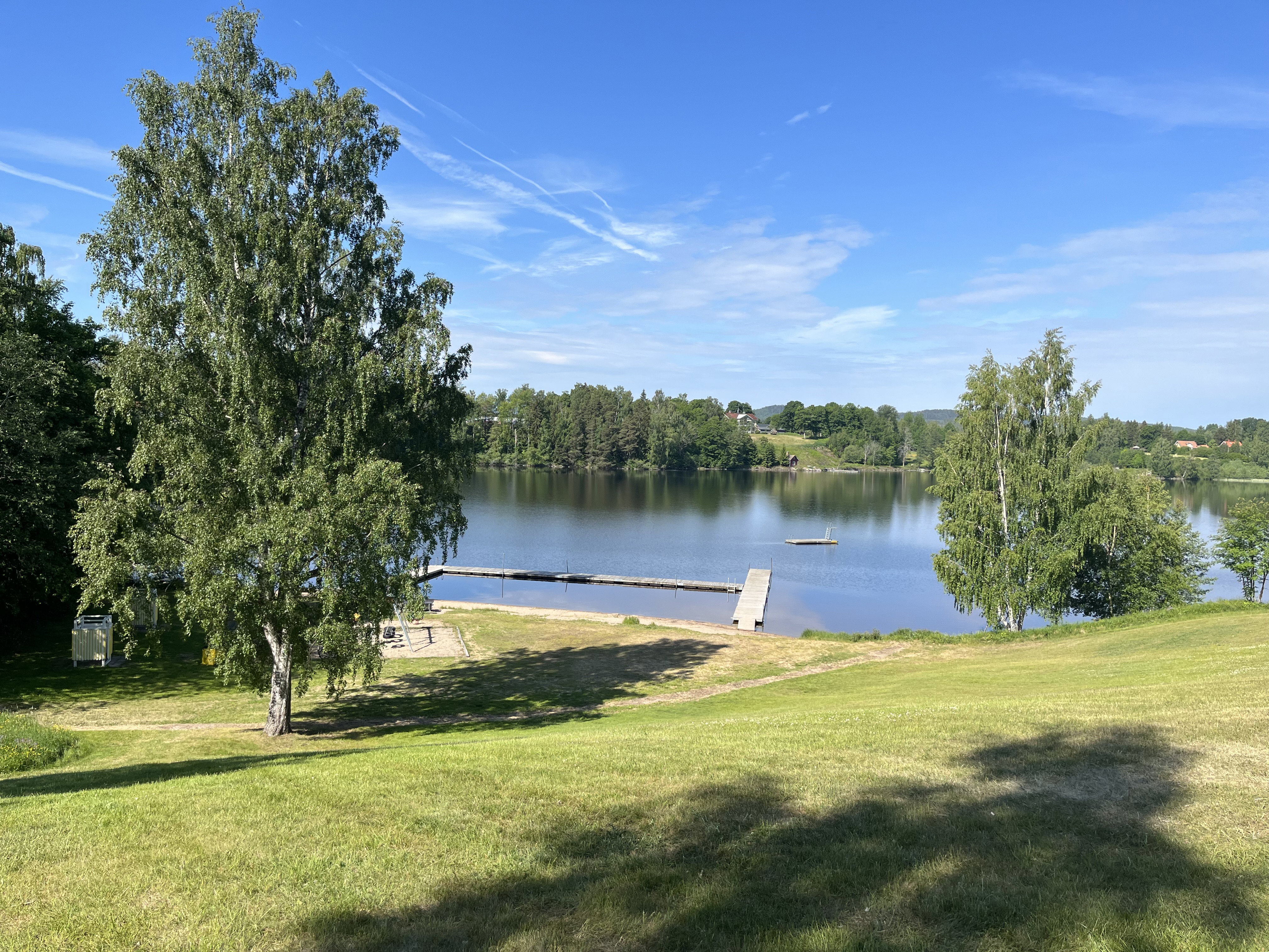 Hagudden badplats i Söderbärke