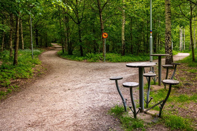 Röd slinga, Gyaskogen Stehag Eslöv