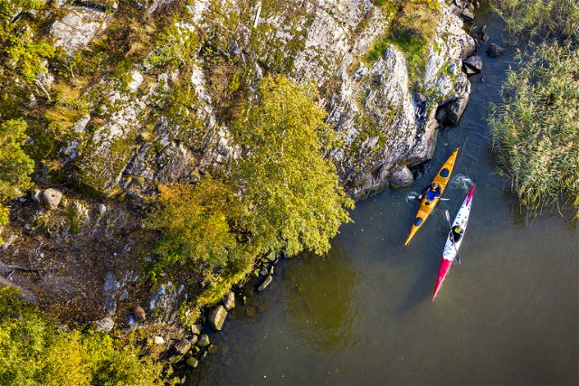Experiencing Lake Mälaren by kayak — many possibilities