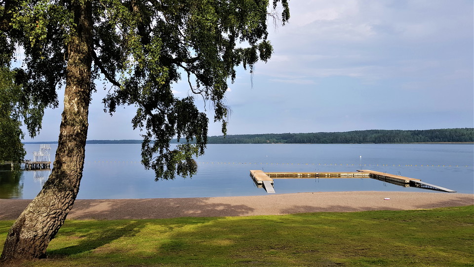 Fågelöuddebadet. Foto Lidingö stad