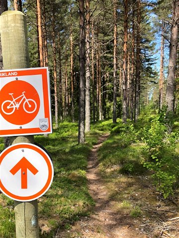 Rönnåsen - Ulvsta, Biking Gästrikland