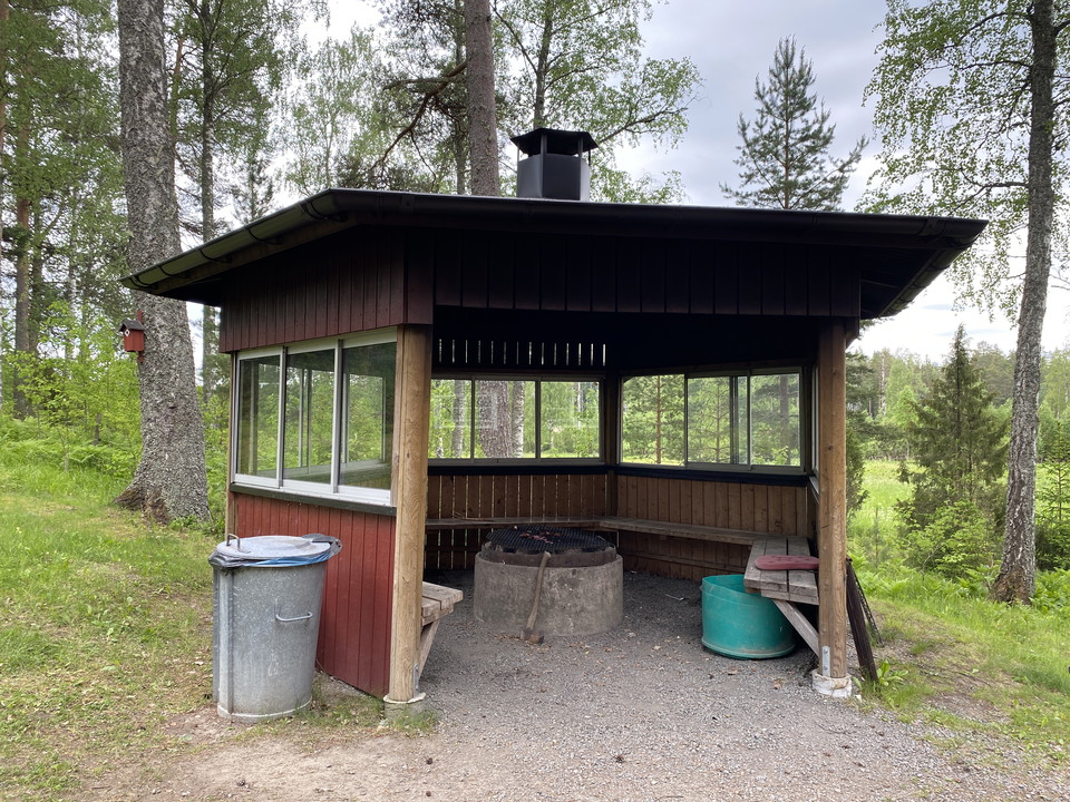 Grillplats under tak