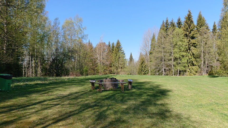 Grillplats vid Lindbostugan