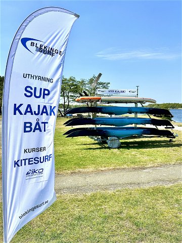 Blekinge Surf - unbemannter Kajak, SUP Verleih im Hafen von Ronneby
