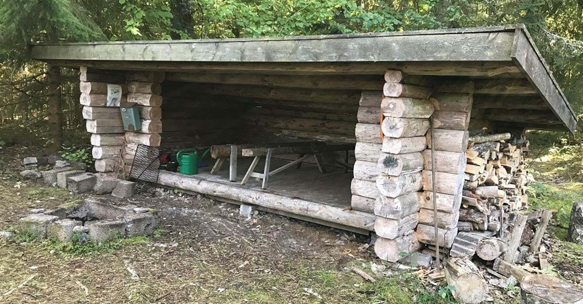 Horn Scoutkår vindskydd