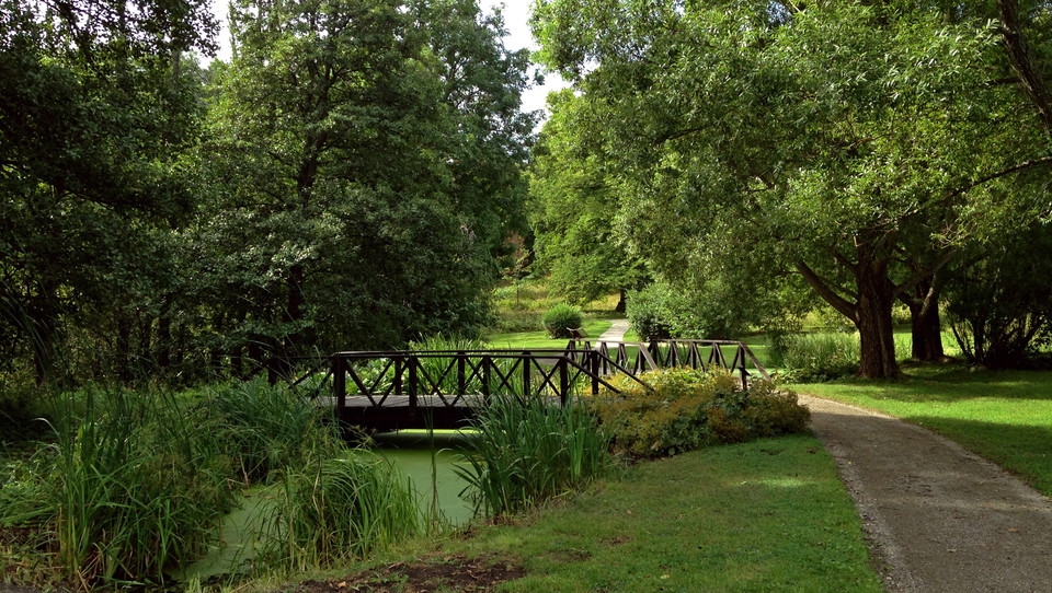 Tullgarn har en vacker slottspark. 