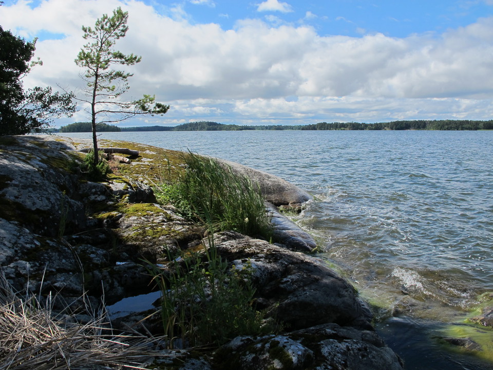 Vy från Lilla Lagnö. 