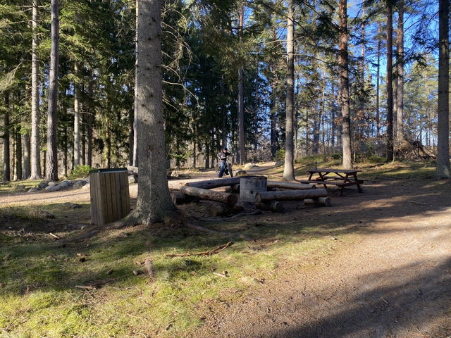 Grillplats MTB-bana Trekanten