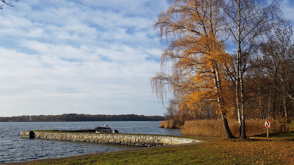 Brygga i Kappsta naturreservat, Foto Lidingö stad