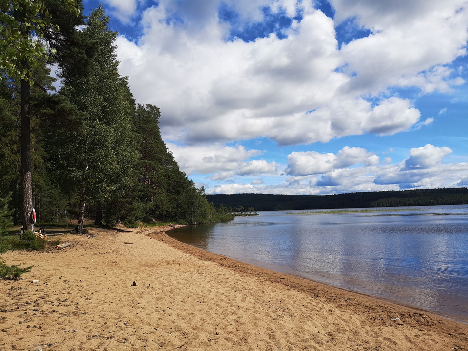 Malingsbosjön badplats campingen